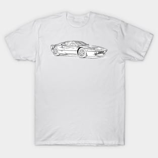 288 GTO Wireframe T-Shirt